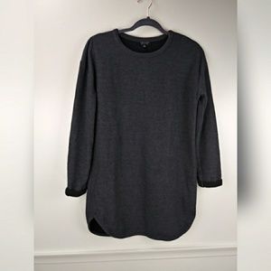 Topshop Ribbed Thermal Mini Dress Tunic 10